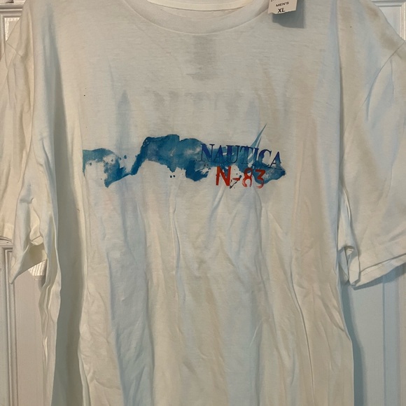 Nautica Other - Nautica T-Shirt Men's XL White Short Sleeve  N-83 Comfort NWT!